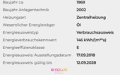 Energieausweisdaten - 