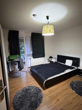 Schlafzimmer - 2 Zimmer Etagenwohnung in Waldkraiburg