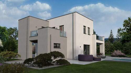 Ansicht Garten - 6 Zimmer Einfamilienhaus in Schiffweiler