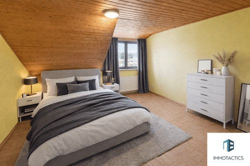 Schlafzimmer 1.OG (KI-generiert) - 