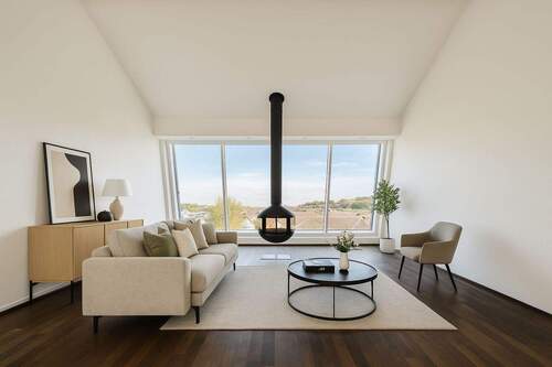 Kaminzimmer - Inszenierung - 5 Zimmer Reihenmittelhaus zum Kaufen in Mettmann