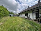 Rückansicht mit Garten - 