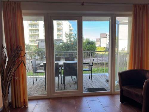 Blick auf Terrasse - 