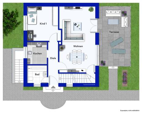 1-Familienhaus Erdgeschoss - 