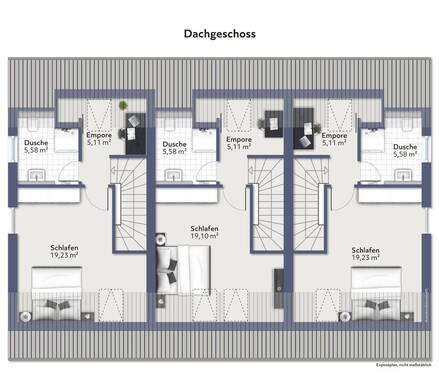 Dachgeschoss - 