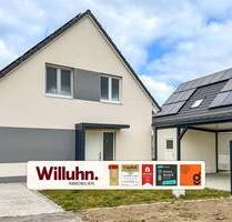 Fertiggestellter Neubau l Bezugsfrei l Garten | KfW 55EE | Photovoltaik | Masterbad & Gäste-Toilette - Wiedemar Zwochau