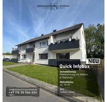 Renovierte und geräumige 3-Zimmer Erdgeschosswohnung mit Balkon und Stellplatz - Lünen Beckinghausen