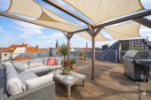 Dachterrasse (dig. möbliert) - 5 Zimmer Etagenwohnung zum Kaufen in Leipzig