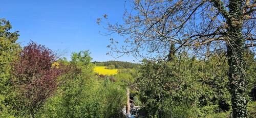 Aussicht ins Grüne - Grundstück in Leinach zum Kaufen