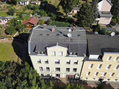 Luftbild - 1 Zimmer Mehrfamilienhaus, Wohnhaus zum Kaufen in Crimmitschau