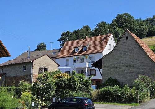 Bild 1 - Anwesen mit Nebengebäuden mit 1132qm Grund in Mespelbrunn Spessart