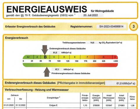 Energieausweis - 