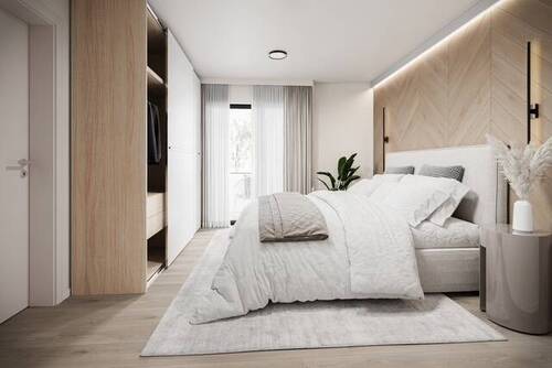 Schlafen Visualisierung - 2 Zimmer Etagenwohnung in Nürnberg