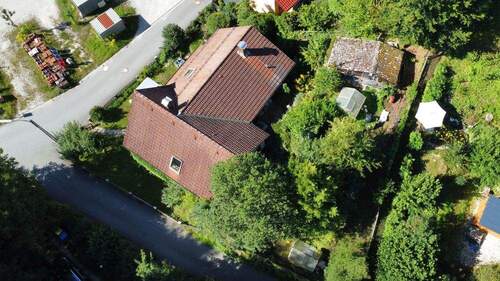 Luftaufnahme - Einfamilienhaus mit 163,50 m² in Aufseß zum Kaufen