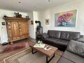 Wohnzimmer mit Kaminofern - 