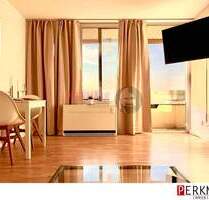 Modernes Wohnen. Möblierte 2 Zimmer Wohnung mit Blick über München frei ab 01.02.2026