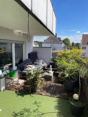 Terrasse - Schöne 3 Zimmer Wohnung in Saarbrücken