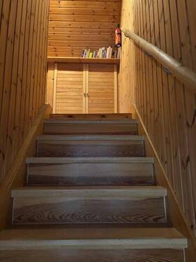 Aufgang in den ausgebauten Spitzboden - 