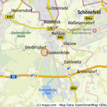 Landkarte.png - Grundstück zum Kaufen in Blankenfelde-Mahlow