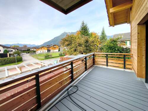 Ausblick vom Balkon - 2 Zimmer Etagenwohnung in Garmisch-Partenkirchen