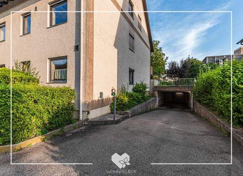 Zugang Tiefgarage - Etagenwohnung mit 98,70 m&sup2; in Augsburg zum Kaufen
