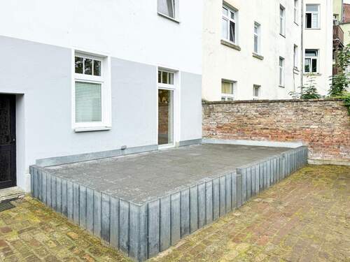 Terrasse als Bestandteil des Mietgegenstandes. - 