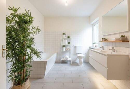 Badezimmer Obergeschoss -Visualisiert - 