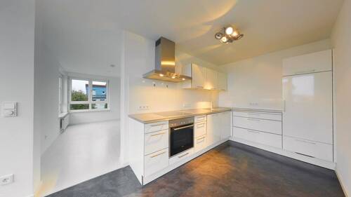 Küche - Komfortabel & modernisiert - 3-Zimmer-Wohnung mit Balkon in Kitzingen