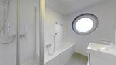 Badezimmer - Etagenwohnung mit 89,10 m² in Kitzingen zum Kaufen