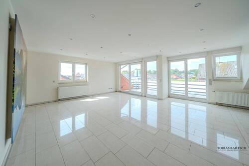 offene Wohnküche (Ansicht 2) - 4 Zimmer Etagenwohnung in Werne