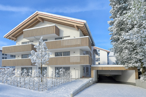 Winterbild - 4 Zimmer Etagenwohnung zum Kaufen in Garmisch-Partenkirchen