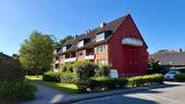 Rückansicht - Vermietete Dachgeschosswohnung in Hamburg Niendorf