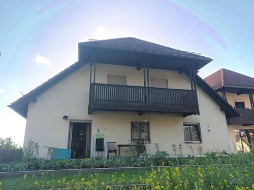 Terassenseite - 3 Zimmer Etagenwohnung zum Kaufen in Schrobenhausen