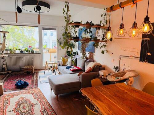 Wohnbereich - Schöne 3 Zimmer-Wohnung mit fußläufiger Anbindung zum Bonner Hauptbahnhof!