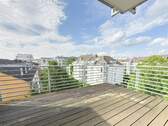 Terrasse - 2 Zimmer Etagenwohnung in Düsseldorf