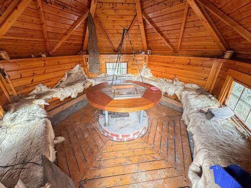 Grillhütte von Innen - 