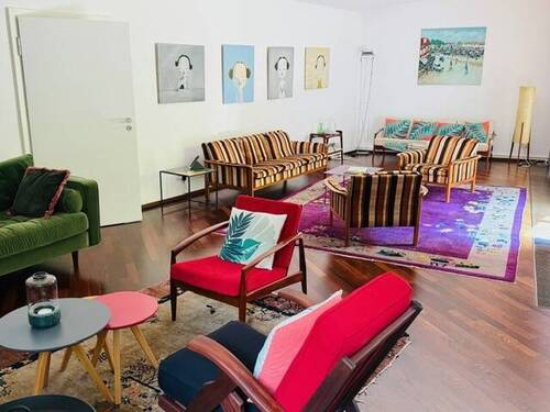 Wohnzimmer 1 - Bungalow mit 210,00 m&sup2; in Berlin zum Kaufen