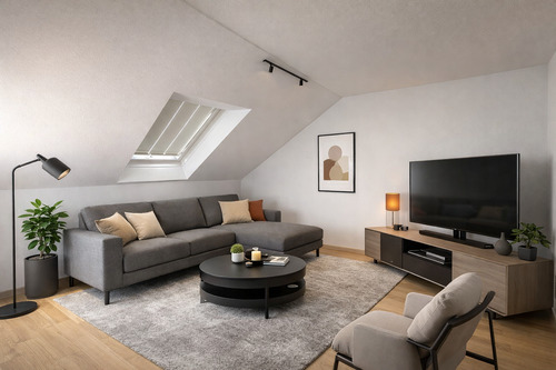 Wohnbereich - 2 Zimmer Etagenwohnung zum Kaufen in Filderstadt