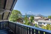Blick auf das Wettersteinmassiv - 3 Zimmer Etagenwohnung zum Kaufen in Garmisch-Partenkirchen