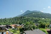 Wunderschöner Blick aus dem Küchenfenster zum Wank - 