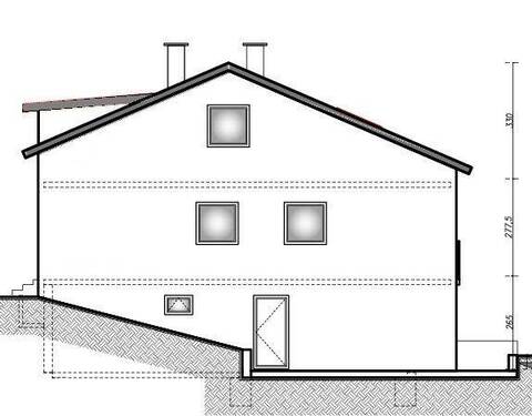 Westansicht/Zugang UG-Wohnung - 