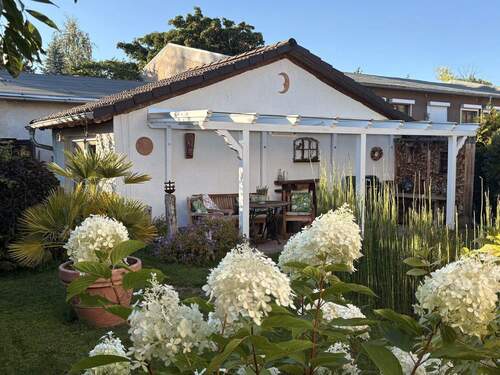 überdachte Terrasse - 5 Zimmer Einfamilienhaus in Gerwisch
