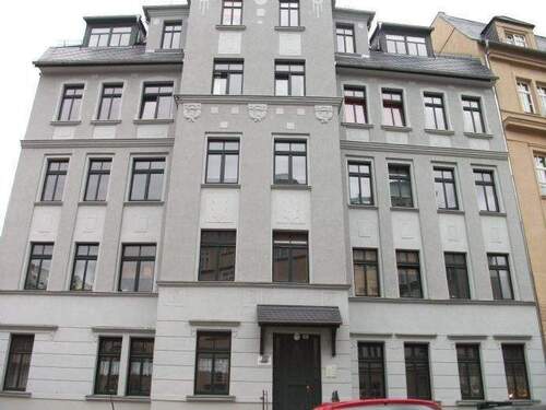 Hausansicht - +Leonhardtstr. ++2-Raum Whg im beliebten Wohngebiet Chemnitz Kassberg+