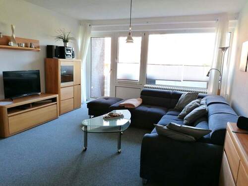 Wohnzimmer - 2 Zimmer Etagenwohnung in Borkum