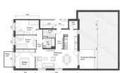 Grundriss 3-Zimmer-Wohnung - 
