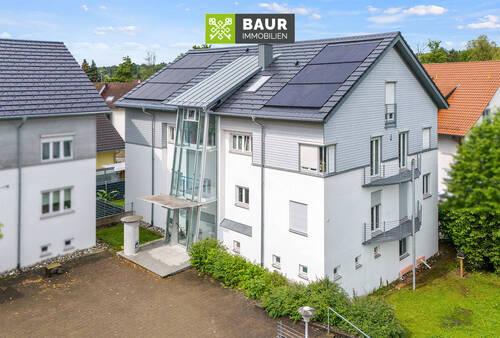 Luftaufnahme - 4 Zimmer Etagenwohnung zum Kaufen in Ravensburg / Oberzell