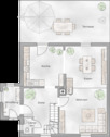 Grundriss Hochparterre - 