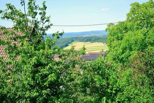 EG: Fernsicht nach Westen vom Balkon - 