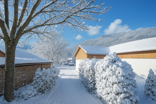 Zugang zum Haus - Reihenmittelhaus mit 117,00 m&sup2; in Oberau zum Kaufen