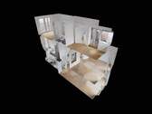 3D-Ansicht-Grundriss - 